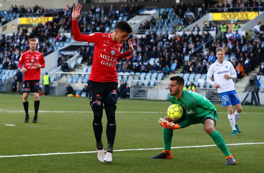 Trelleborgs målvakt Marko Johansson