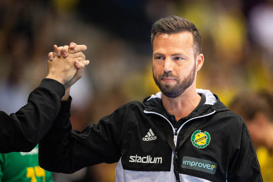 Sävehofs tränare Henrik Signell