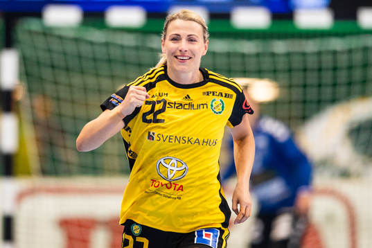 Sävehofs Johanna Ahlm jublar