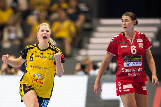Sävehofs Ida Odén jublar