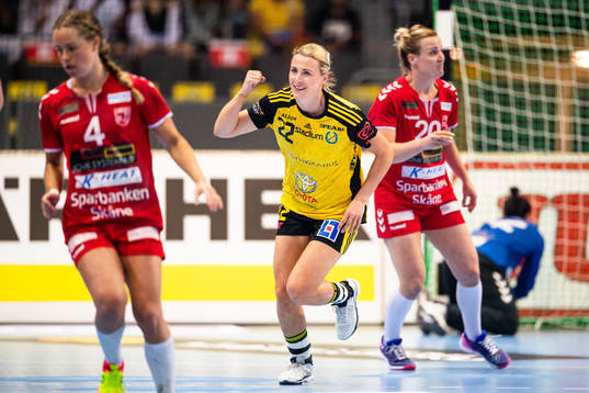 Sävehofs Johanna Ahlm jublar