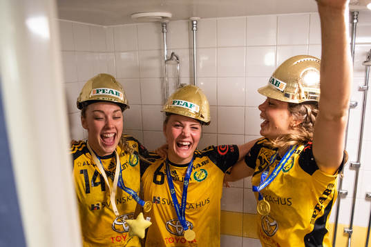 Sävehofs Linnea Pettersson, Ida Odén och Olivia