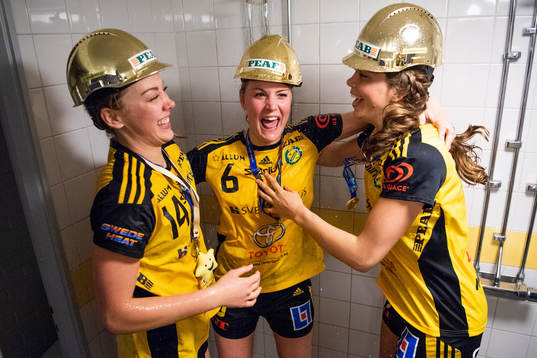Sävehofs Linnea Pettersson, Ida Odén och Olivia