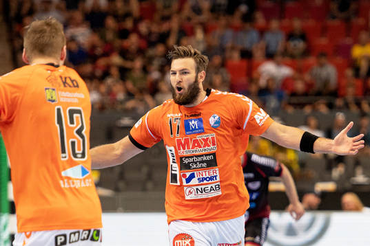 Kristianstads Helge Freiman jublar
