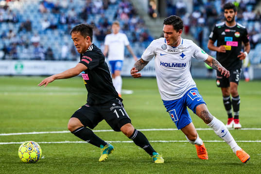 Dalkurds Yukiya Sugita och Norrköpings David Moberg