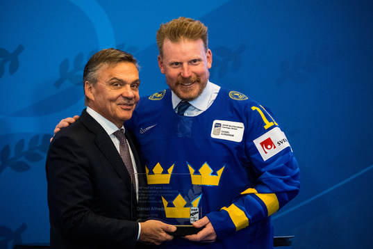 Bläddra bland fler bilder av Ishockey, Ishockey-VM 2018, Dag 17, IIHF Hall of Fame