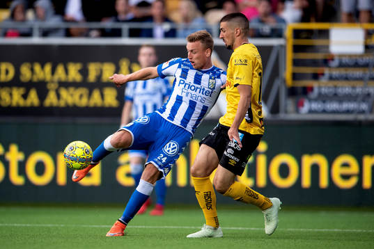 IFK Göteborgs Sebastian Ohlsson och Elfsborgs Rami Kaib