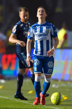 IFK Göteborgs Victor Wernersson deppar