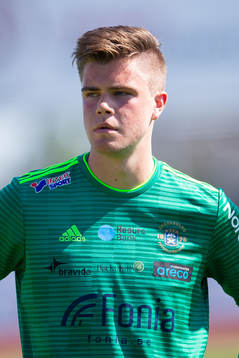 Ängelholms målvakt Robin Streifert