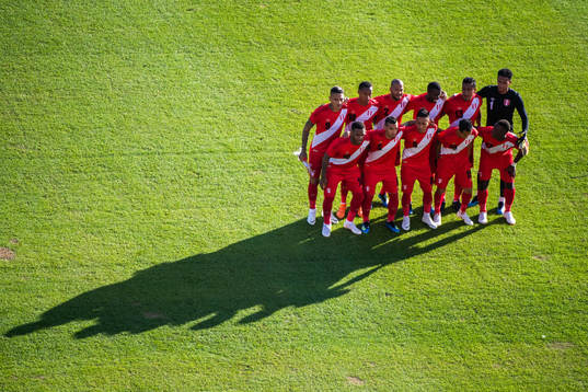 The Peruvian starting eleven