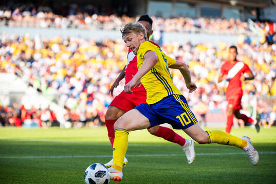 Emil Forsberg of Sweden