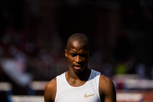 Luvo Manyonga of Soth Africa