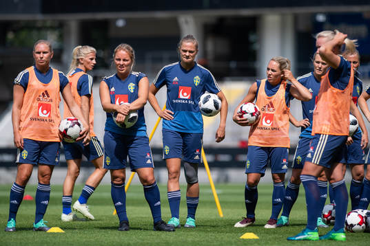 Jonna Andersson, Sofia Jakobsson, Mimmi Larsson, Fridolina