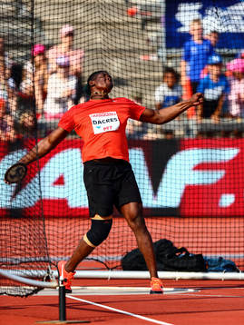 Fredrick Dacres i diskus män