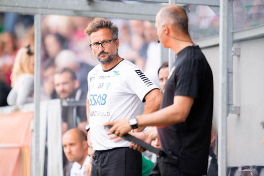 Brages assisterande tränare Bernhard Brcic