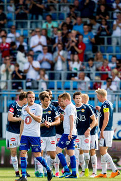 Kristoffer Løkberg of Ranheim looks dejected