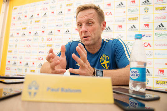 Performance Manager Paul Balsom of the Swedish national