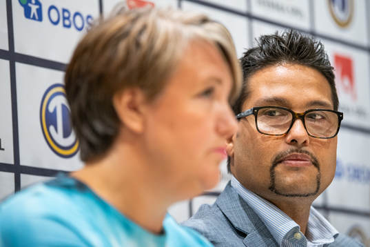 OBOS koncernchef Daniel Kjørberg Siraj och