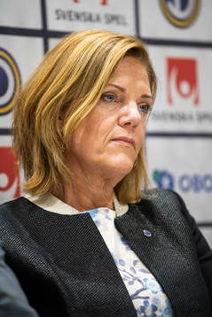 Elitfotboll Dams ordförande Annika Grälls