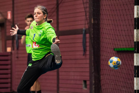 Sveriges målvakt Hanna Popaja