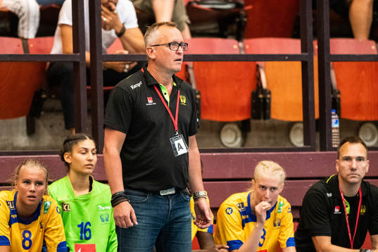 Sveriges förbundskapten Patrik Svarvén