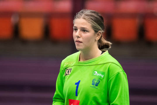 Sveriges målvakt Hanna Popaja