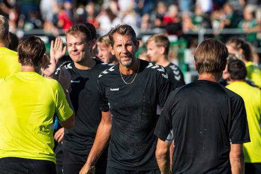 Magnus Wislander vid The Super Game i handboll
