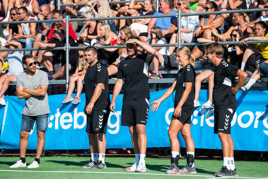 Tobias Hysén, Erik Fritzon, Isabelle Gulldén och Tomas