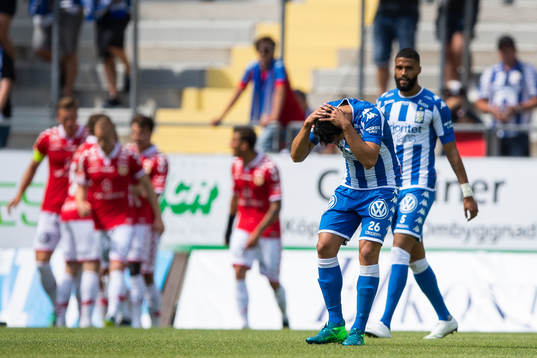 IFK Göteborgs André Calisir deppar medanKalmars Papa