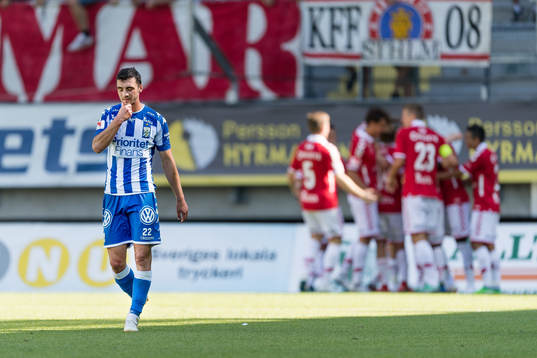 IFK Göteborgs Giorgi Kharaishvili deppar