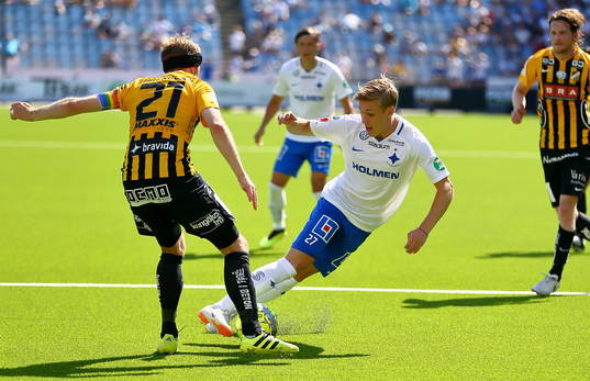 Norrköpings Arnór Sigurdsson