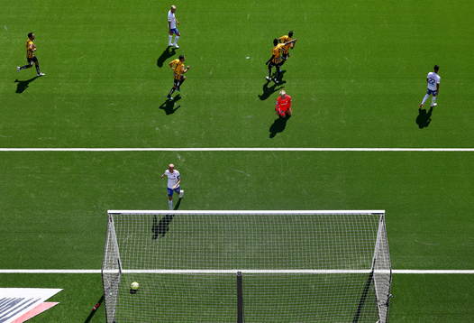 Mål 1-1 av Häckens Paulinho