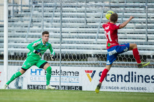 Helsingborgs målvakt Robin Streifert