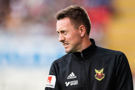 Östersunds tränare Ian Burchnall