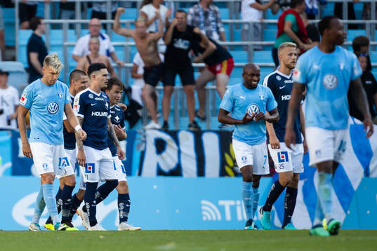 Malmö FFs Rasmus Bengtsson deppar