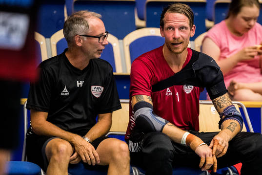 HK Malmös målvakt Dan Beutler