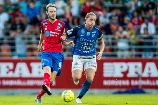Helsingborgs Rasmus Jönsson och Norrbys Marcus Översjö