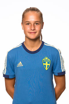 Smilla Ahlberg i F15/03-landslaget