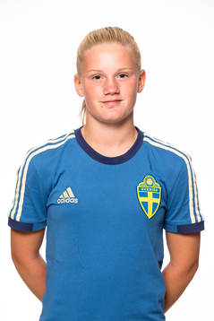 Emelie Jansson i F15/03-landslaget