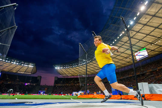 Daniel Ståhl of Sweden