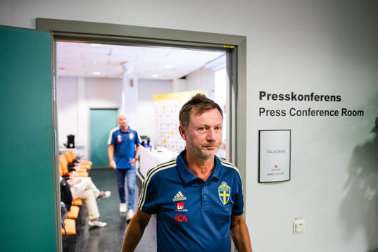 Förbundskapten Peter Gerhardsson