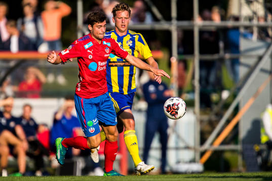 Helsingborgs Mattias Almeida Sundell och Eskilsminnes