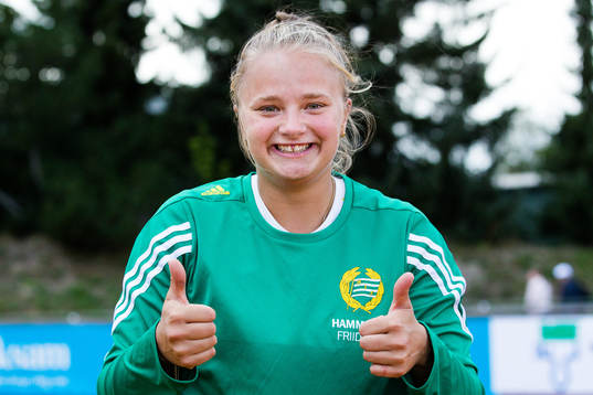 Grete Ahlberg, Hammarby IF, jublar