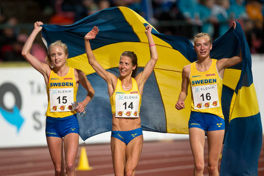 Charlotta Fougberg, SWE, Linn Nilsson, SWE, Sara