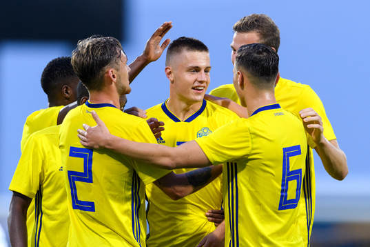 Bläddra bland fler bilder av Fotboll, U21, EM-kval, Sverige - Ungern