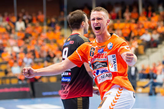 Kristianstads Philip Henningsson jublar