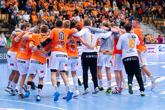 Kristianstads spelare jublar