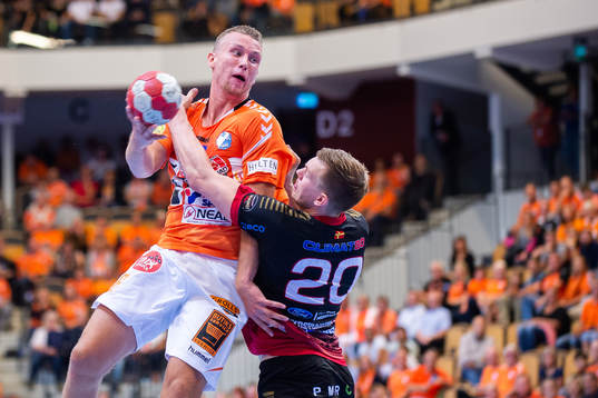 Kristianstads Philip Henningsson och Malmö Adam Lönn