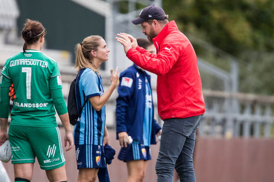 Djurgårdens Ingrid Ryland undersöks