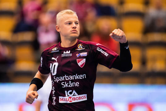 Lugis Hampus Jildenbäck jublar